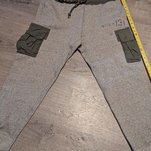 Ralph Lauren Olive and Gray Joggers